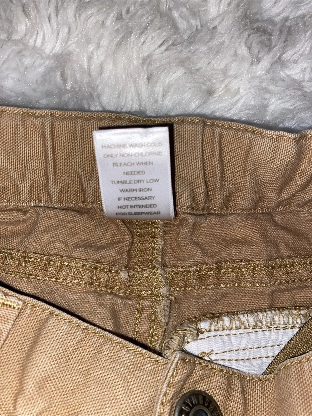 Gymboree Beige Boys Cargo Pants